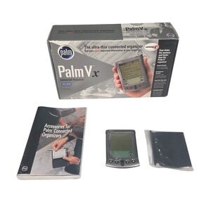 Vintage Palm Vx Connected Organizer PDA Silver Handheld Tech 8MB 3C80401U
